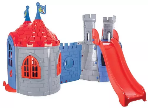 cumpără Complex de joacă pentru copii Pilsan 07965 Castel cu tobogan (disponibil în 2 culori) în Chișinău 