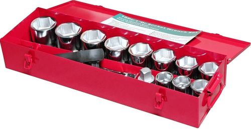 cumpără Set de unelte de mână JTC JTC-H816M набор 1" торцевых головок 6 гр. 36-65мм принадлежностей 16 предм. în Chișinău 