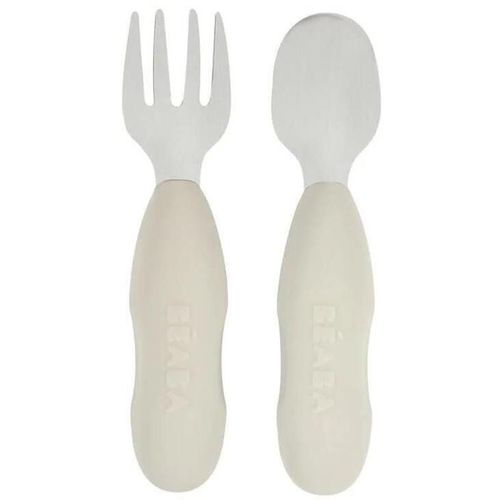 купить Посуда для кормления Beaba B913581 Set 2 tacamuri inox Velvet Gray в Кишинёве 