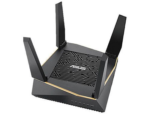 cumpără ASUS RT-AX92U AX6100 Tri-Band WiFi 6 (802.11ax) Gaming Router, WiFi 6 802.11ax Mesh System, AX6100 400 Mbps+867 Mbps+4804 Mbps, dual-band 2.4GHz/5GHz-1/5GHz-2 for up to super-fast 6.1Gbps, WAN:1xRJ45 LAN: 4xRJ45 10/100/1000, USB 2.0&USB 3.1 în Chișinău 