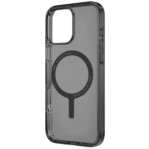 купить Чехол для смартфона UNIQ iPhone 16 Pro Max Hybrid Clario (ECO) with Magclick Charging, Smoke в Кишинёве 