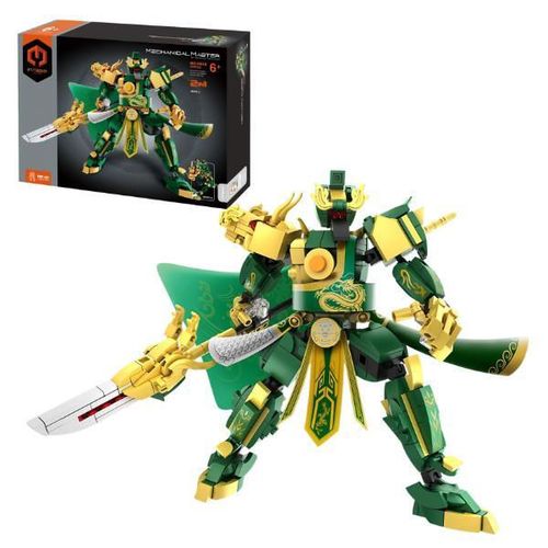 купить Конструктор iM.Master 6848 Cei cinci Generali Tigri: Guan Yu 2în1, Mechanical Master, 373pcs в Кишинёве 