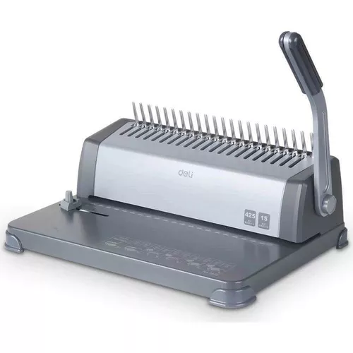 купить Брошюратор Deli DLE3872 Easy, 12 л./425 л., пластиковая пружина в Кишинёве 