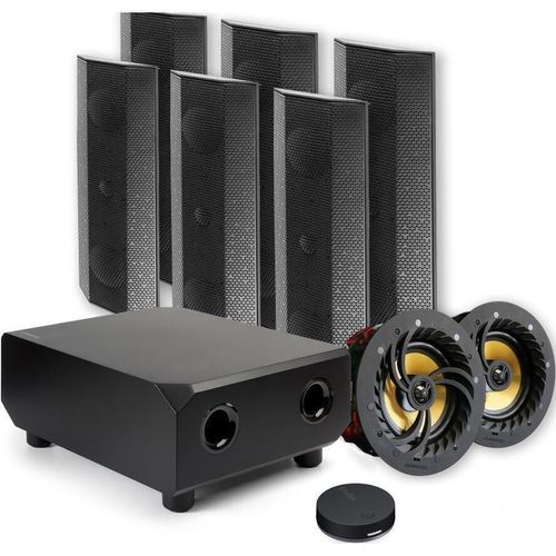 купить Колонки Hi-Fi LitheAudio 5.1.2 Dolby Atmos Wireless Surround Sound Kit WiSA SoundSend (B-IPRO-W-512SS-B) в Кишинёве 
