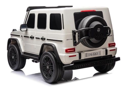 cumpără Mașină electrică pentru copii Richi (68789) DKG63/8 alba Mercedes Benz G63 (24V) în Chișinău 