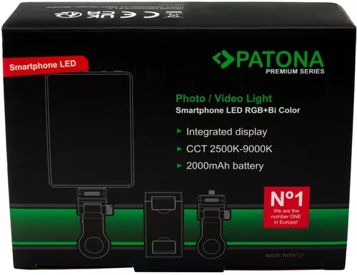 купить Освещение для фото-видео Patona 4279, Smartphone RGB/Bi Colour Light в Кишинёве 