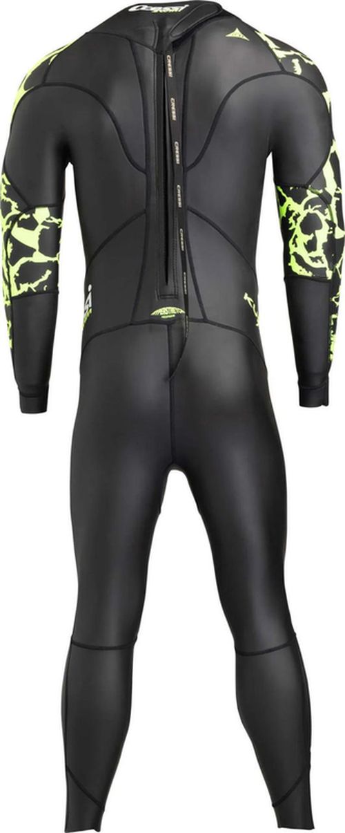 купить Аксессуар для плавания Cressi-Sub Costum neopren KUWAE MAN MONOPIECE black/green 2mm XL/5 (DG002705) в Кишинёве 