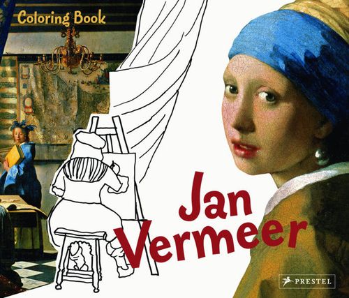 купить Coloring Book Jan Vermeer в Кишинёве 