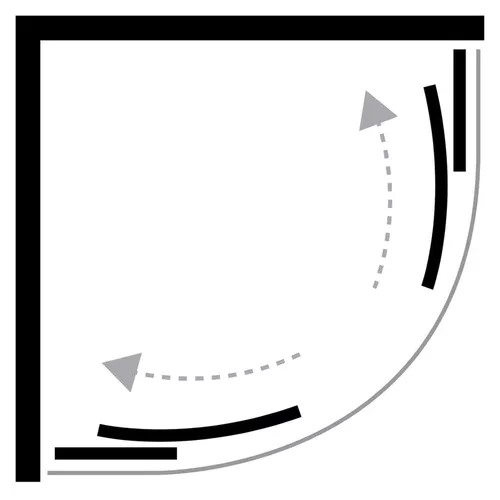 купить Душевая кабина New Trendy Suavia Matt 90x90x185, K-3574 в Кишинёве 