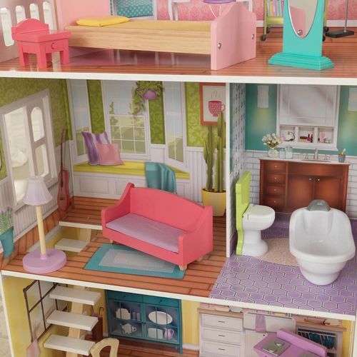 купить Домик для кукол KinderKraft 65959-MLN Poppy Dollhouse в Кишинёве 