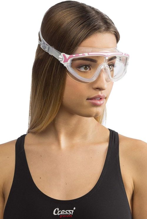 cumpără Accesoriu pentru înot Cressi-Sub Ochelari Inot Skylight Sil Clear/Frame White Pink (De203340) în Chișinău 