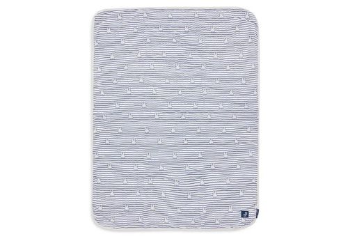 купить Детское постельное белье Jollein 521-511-68008 Paturica Muslin Miffy Stripe Navy, 75x100cm в Кишинёве 