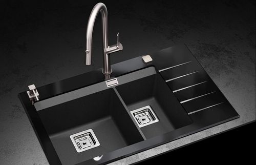 купить Сифон для кухонной мойки Helika-AquaSanita AQ-007H Stainless Steel в Кишинёве 