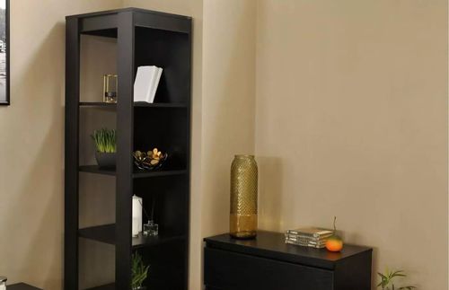 купить Офисный стеллаж Fabrik Home Belford (550x420x1970) чёрный ясень в Кишинёве 