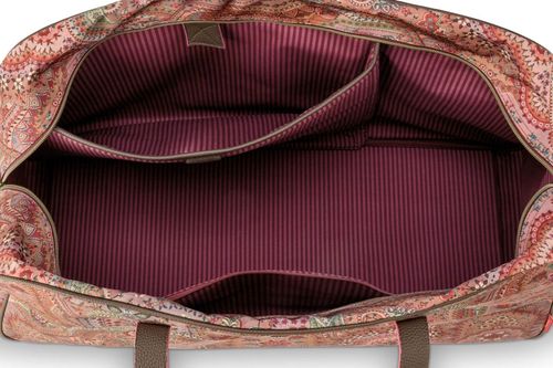 купить Сумка дорожная Pip Studio 51.275.022 Tovy Weekend Bag Large Jabali Red 65x25.5x35cm Red в Кишинёве 