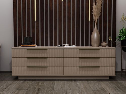 cumpără Comodă Bayro Napoli 1800x560x500 Positano серый камень în Chișinău 