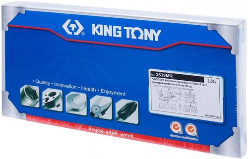 cumpără Set de unelte de mână King Tony 2539MR набор 1/4" торцевых головок 6 гран., насадок TORX, HEX, принадлежностей, 39 пр. în Chișinău 