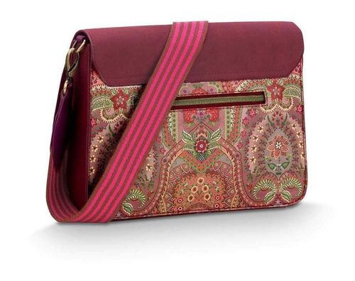 купить Сумка плечевая Pip Studio 51.273.446 Fenna Cross Body Bag Medium Jabali Red 25x7x20cm Red в Кишинёве 