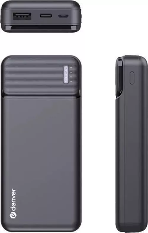 купить Аккумулятор внешний USB (Powerbank) Denver PQC-10007 (10000mAh) в Кишинёве 