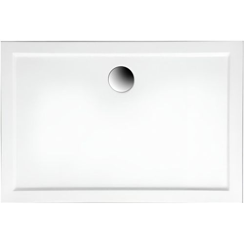cumpără Cadița de duș Polimat Goliat white 120x80x14 (patrat) (acryl) în Chișinău 