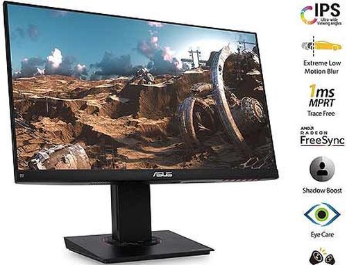 купить Монитор 23.8" ASUS TUF Gaming VG249Q Gaming Monitor WIDE 16:9, 0.2745, 1ms, 144Hz, FreeSync&Adaptive-Sync, Pivot, Contrast 1000:1, H:30-180kHz, V:48-144Hz, 1920x1080 Full HD, Speakers 2x2W, HDMI v1.4/D-Sub/Display Port 1.2, (monitor/монитор) в Кишинёве 