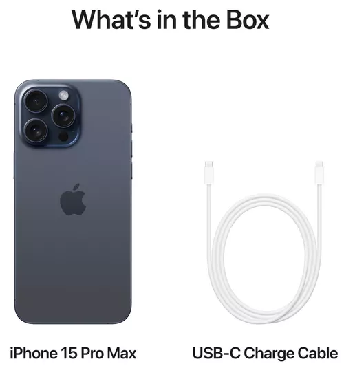 купить Смартфон Apple iPhone 15 Pro Max 1Tb Blue Titanium {Ref.} в Кишинёве 