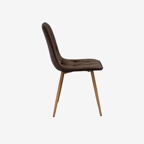 купить Комплект стол и стулья Evelin di Costacurta стол HV-27V Light Brown + 6 стульев YTC-080Wo Bluvel-38 в Кишинёве 