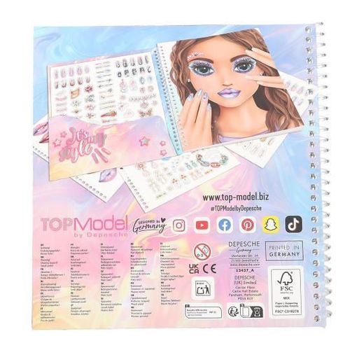 купить Набор для творчества TOPModel 0413437 Dress Me Up Face в Кишинёве 