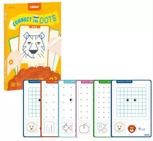 купить Настольная игра miscellaneous 10564 Set educativ Unim Punctile 2151/2152 в Кишинёве 