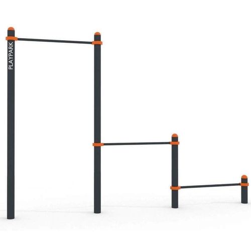 купить Уличный тренажер PlayPark 2203 Турник двухуровневый С-003 в Кишинёве 