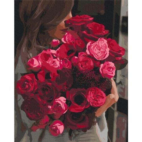 купить Картина по номерам BrushMe BS52547 (în cutie) Buchet de la cel mai drag в Кишинёве 