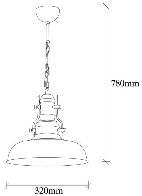 купить Люстра Trendy Berceste-200-S, 32x78x32cm в Кишинёве 