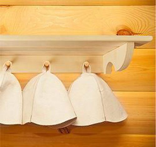 cumpără Cuier pentru haine Promstore 46440 БШ на 3 крючка с полкой 60x28cm în Chișinău 