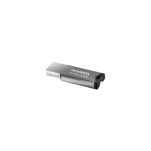 cumpără 32GB USB3.1 Flash Drive ADATA UV350, Silver, Metal Case, Slim Capless, Keychain (R/W:60/30MB/s) (memorie portabila Flash USB/внешний накопитель флеш память USB) în Chișinău 