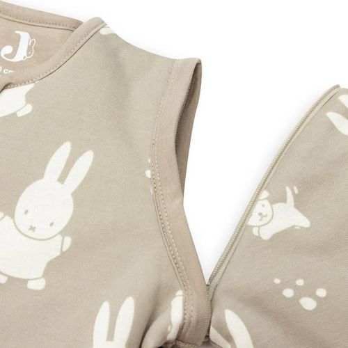 cumpără Lenjerie de pat pentru copii Jollein 016-541-67097 cu maneci detasabile Miffy&Snuffy Olive Green, 90 cm în Chișinău 
