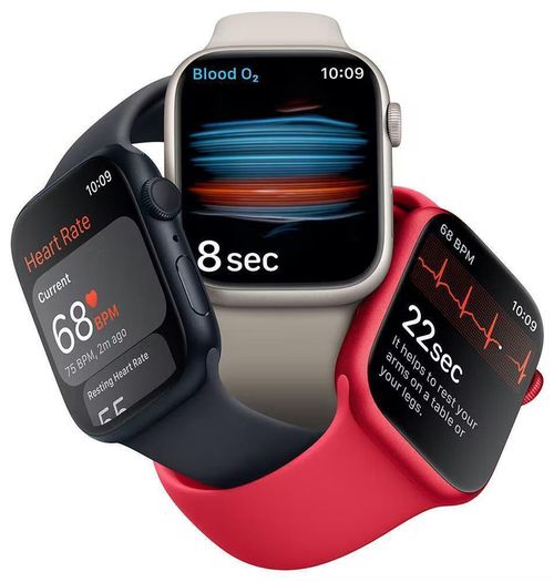 cumpără Ceas inteligent Apple Watch Series 8 GPS 45mm (PRODUCT)RED Aluminium Case MNP43 în Chișinău 