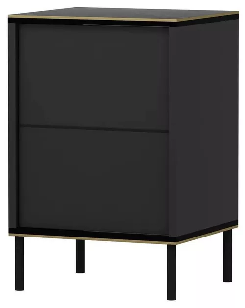 купить Тумбочка Trendy Imaj, Antracit, 40x60x35cm в Кишинёве 