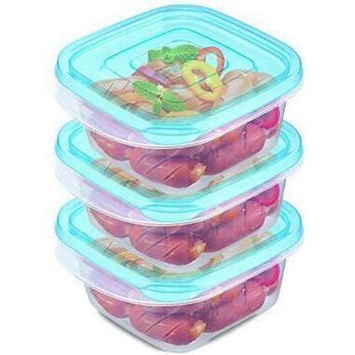 купить Контейнер для хранения пищи Ghidini 45217 EZ Lock 3шт, 0.25l, 12x10x5cm в Кишинёве 