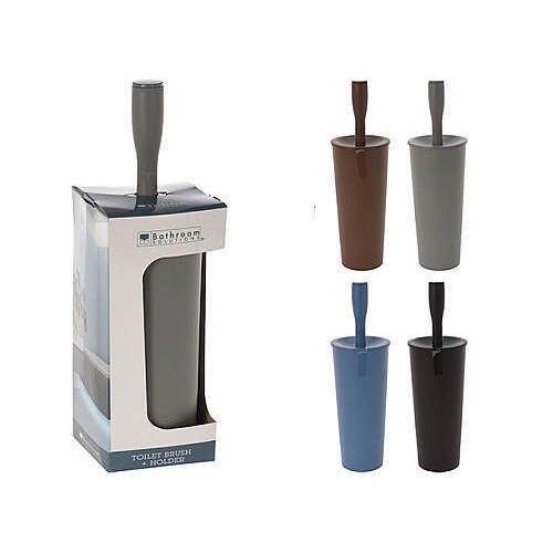 cumpără Perie WC Holland 28953 suport Bathroom Solutions, 37cm, din polipropilen, 4culori în Chișinău 