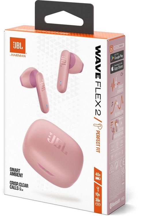 купить Наушники беспроводные JBL Wave Flex 2 Pink в Кишинёве 