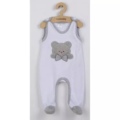 купить Детская одежда New Baby 32561 человечек без рукавов Honey Bear 3D 56 (0-3m) в Кишинёве 