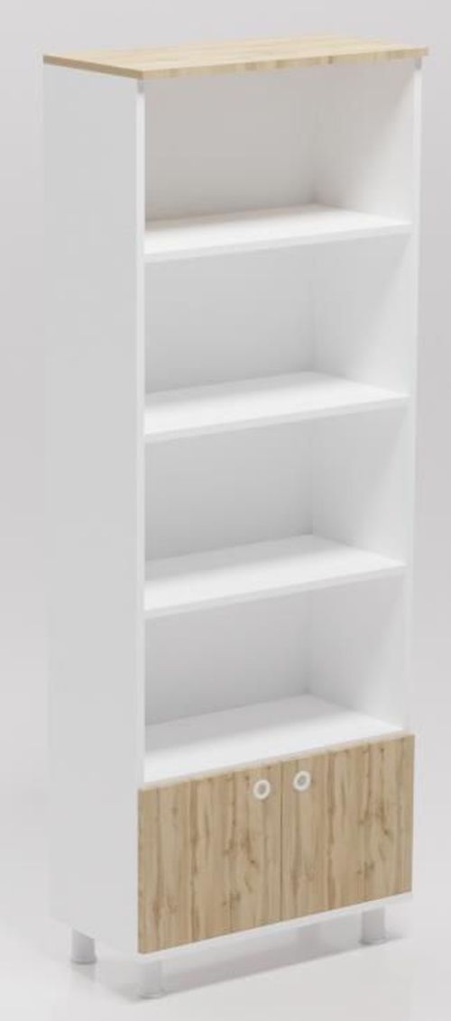 cumpără Dulap de birou Smartex Maxi Alb/Stejar Închis în Chișinău 