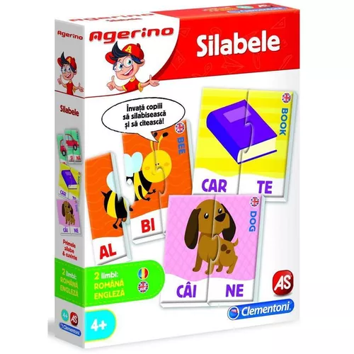cumpără Puzzle As Kids 1024-50051 Agerino Silabele Educativ în Chișinău 