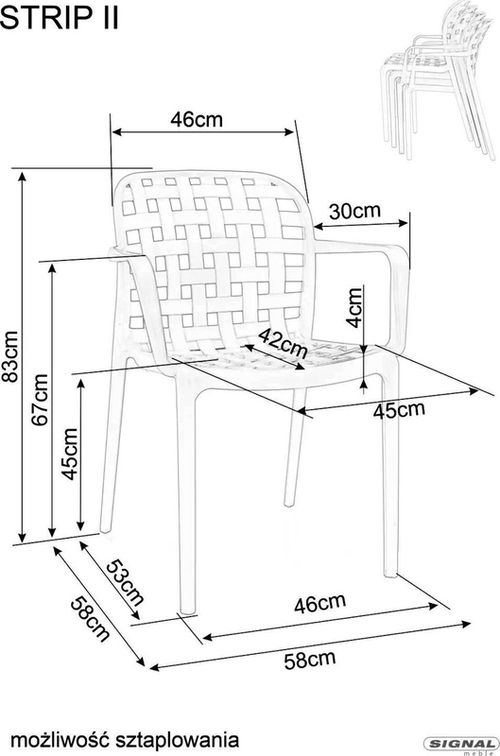 cumpără Scaun Signal Strip II bez în Chișinău 