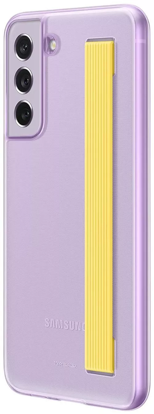 cumpără Husă pentru smartphone Samsung EF-XG990 Clear Strap Cover Lavender în Chișinău 