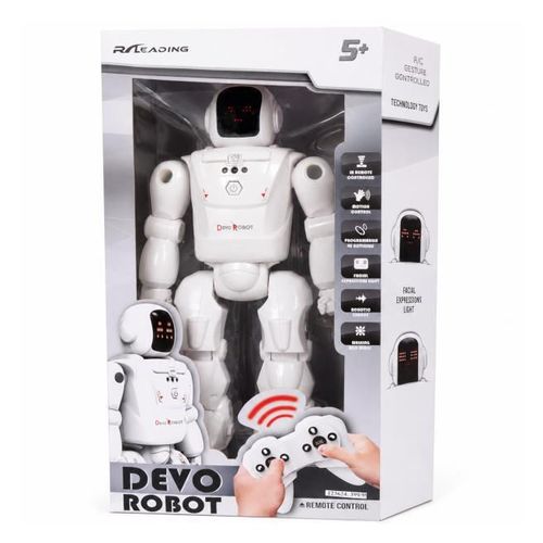 cumpără Jucărie cu telecomandă New World RC2108 Robot interactiv Devo cu t/c, 40 cm, 123624 în Chișinău 