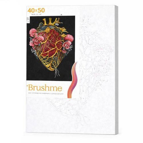 купить Картина по номерам BrushMe BS54280 40x50cm Eco, Cocktail de primavara в Кишинёве 