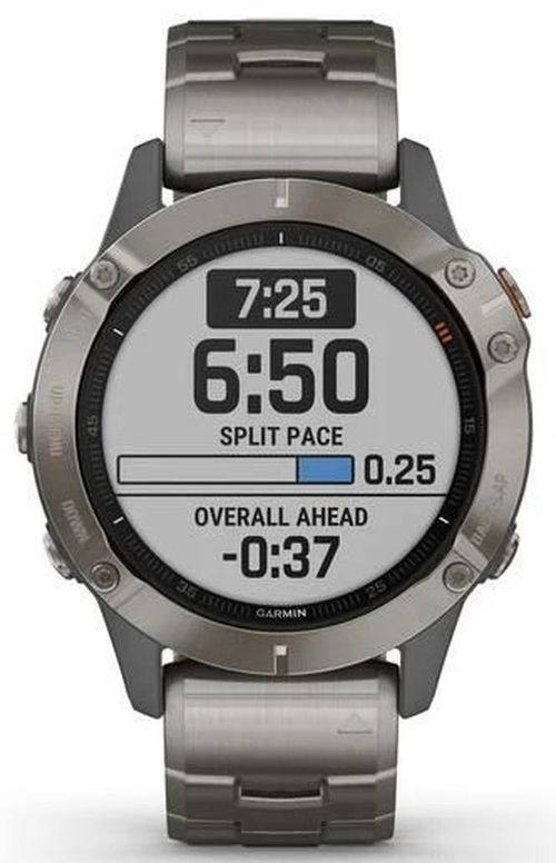 купить Смарт часы Garmin fenix 6 Pro Sapphire editions Titanium with vented titanium bracelet в Кишинёве 
