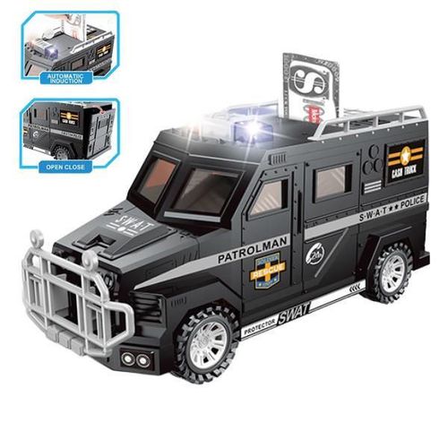 купить Игрушка Essa WF-3010B Pușculiță electronică Mașină-seif, neagră в Кишинёве 