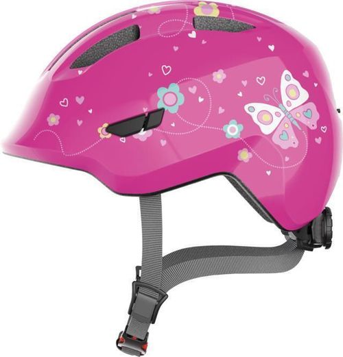 купить Защитный шлем Abus Smiley 3.0 pink butterfly S в Кишинёве 